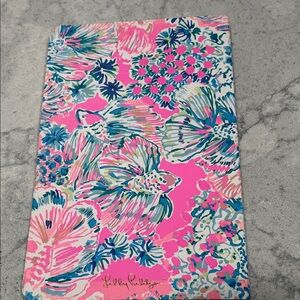 Lilly Pulitzer Hot Pink Tropical Floral Notebook